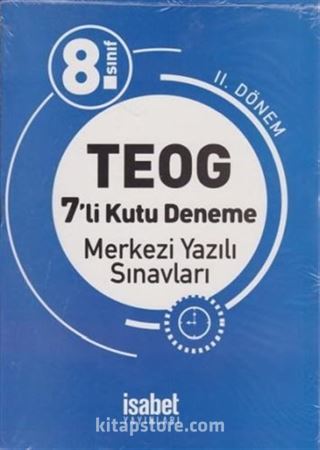 8. Sınıf TEOG 7'li Kutu Deneme 2. Dönem