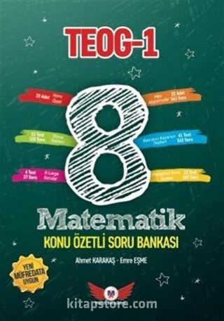 8. Sınıf TEOG 1 Matematik Konu Özetli Soru Bankası