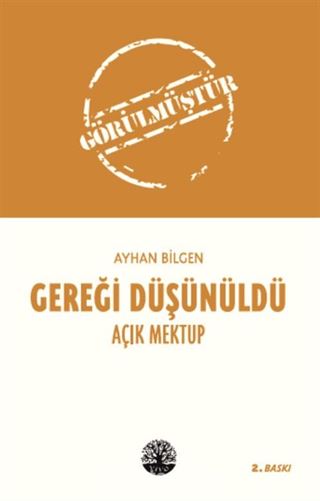 Gereği Düşünüldü