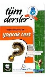 8. Sınıf Tüm Dersler Yaprak Test