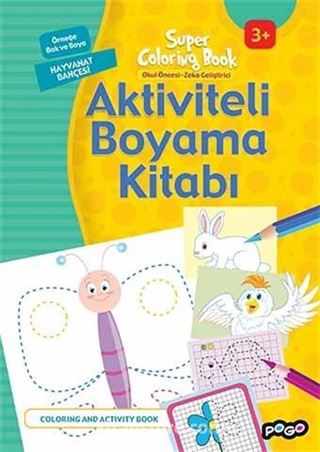 Aktiviteli Boyama Kitabı / Hayvanat Bahçesi