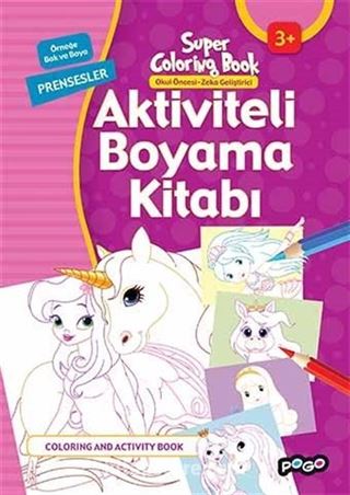 Aktiviteli Boyama Kitabı / Prensesler