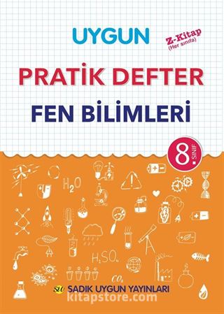 8. Sınıf Pratik Defter Fen Bilimleri