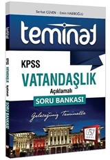 2018 KPSS Teminat Vatandaşlık Açıklamalı Soru Bankası