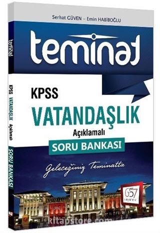 2018 KPSS Teminat Vatandaşlık Açıklamalı Soru Bankası