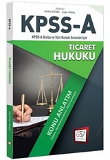 2018 KPSS A Grubu Tüm Kurum Sınavları İçin Ticaret Hukuku Konu Anlatım