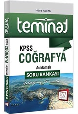 2018 KPSS Teminat Coğrafya Açıklamalı Soru Bankası