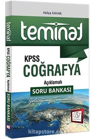 2018 KPSS Teminat Coğrafya Açıklamalı Soru Bankası