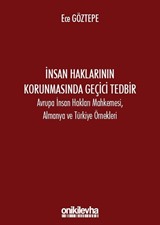 İnsan Haklarının Korunmasında Geçici Tedbir