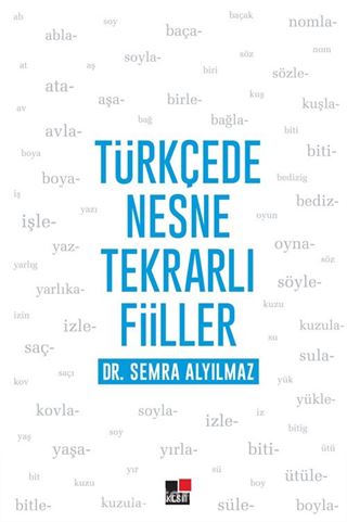 Türkçede Nesne Tekrarlı Fiiller