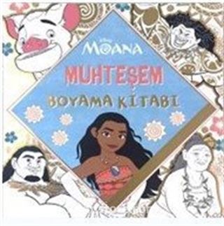 Moana Muhteşem Boyama Defteri