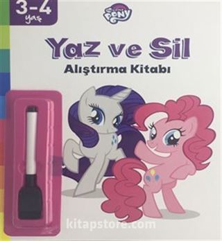 MLP Yaz ve Sil Alıştırma Kitabı