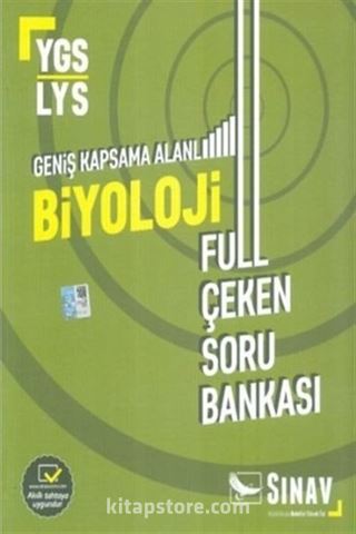 YGS-LYS Biyoloji Full Çeken Soru Bankası