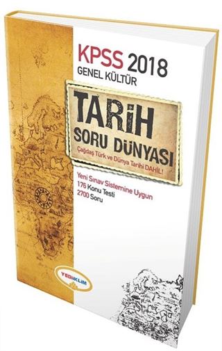 2018 KPSS Genel Kültür Tarih Soru Bankası