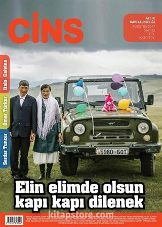 Cins Aylık Kültür Dergisi Sayı:23 Ağustos 2017