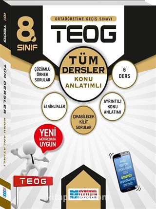 8. Sınıf TEOG Tüm Dersler Konu Anlatımlı