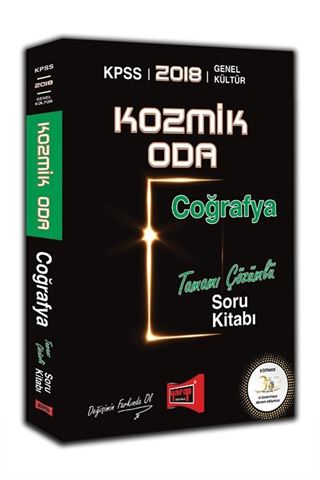 2018 KPSS Kozmik Oda Coğrafya Tamamı Çözümlü Soru Kitabı