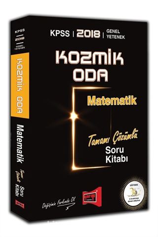 2018 KPSS Kozmik Oda Matematik Tamamı Çözümlü Soru Kitabı