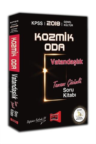 2018 KPSS Kozmik Oda Vatandaşlık Tamamı Çözümlü Soru Kitabı