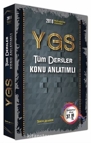 2018 YGS Tüm Dersler Konu Anlatımlı