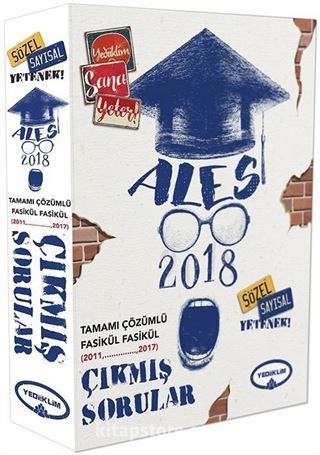 2018 ALES Tamamı Çözümlü Fasikül Çıkmış Sorular (2011-2017)