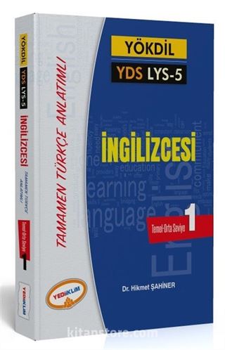 YÖKDİL YDS-LYS 5 İngilizce Kelimeleri Seviye 1