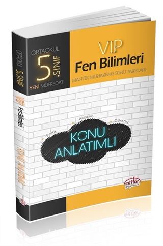 5. Sınıf VIP Fen Bilimleri Konu Anlatımlı