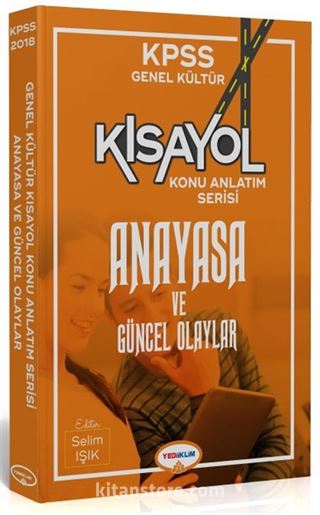 2018 KPSS Genel Kültür Anayasa ve Güncel Olaylar Konu Anlatım Serisi