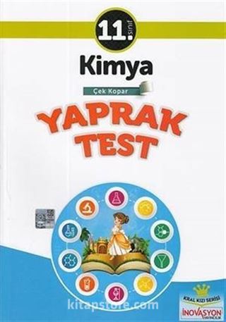 11. Sınıf Kimya Yaprak Test