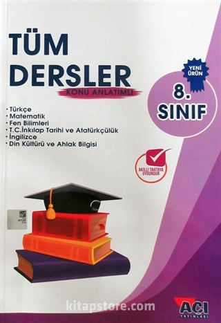 8. Sınıf Tüm Dersler Konu Anlatımlı