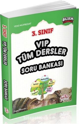 3. Sınıf Vip Tüm Dersler Bilsem Soru Bankası