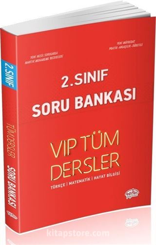 2. Sınıf Vip Tüm Dersler Soru Bankası