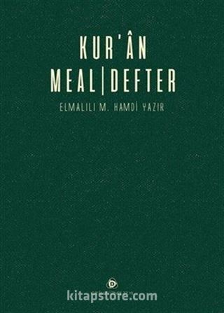 Kur'an Meal Defter