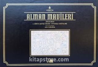 Alman Mavileri 1913-1914 1.Dünya Savaşı Öncesi İstanbul Haritaları