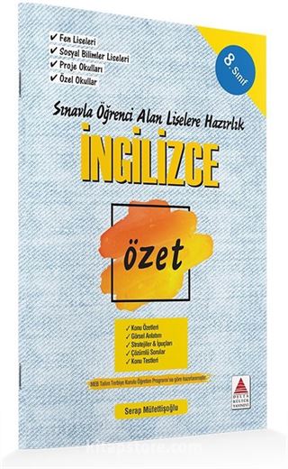 8.Sınıf İngilizce Özet Liselere Hazırlık