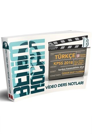 2018 KPSS Türkçe Video Ders Notları