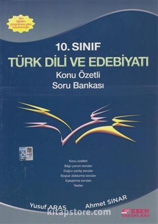 10. Sınıf Türk Dili ve Edebiyatı Konu Özetli Soru Bankası