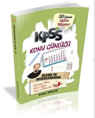 2018 KPSS Konu Günlüğü Ölçme ve Değerlendirme