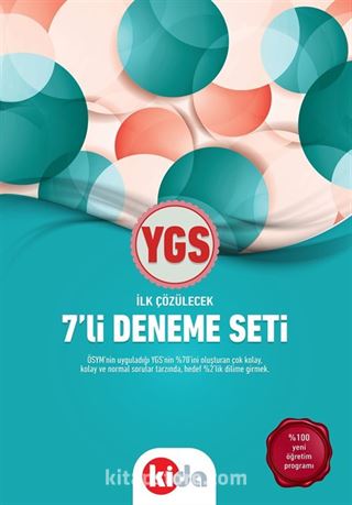 YGS İlk Çözülecek 7'li Deneme Seti