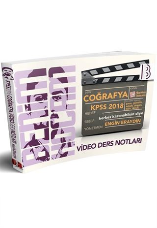 2018 KPSS Coğrafya Video Ders Notları