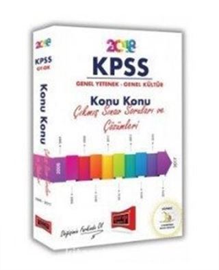 2018 KPSS Genel Yetenek Genel Kültür Konu Konu Çıkmış Sınav Soruları ve Çözümler