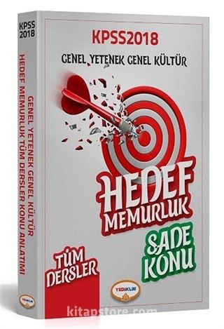 2018 KPSS GY-GK Hedef Memurluk Sade Konu Anlatımı