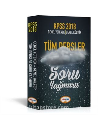 2018 KPSS Genel Yetenek Genel Kültür Tüm Dersler Soru Yağmuru