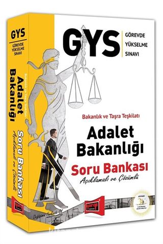 GYS Adalet Bakanlığı Açıklamalı ve Çözümlü Soru Bankası