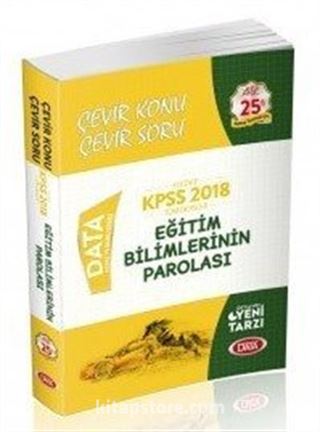 2018 KPSS Eğitim Bilimlerinin Parolası Çevir Konu Çevir Soru