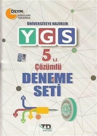 YGS Çözümlü 5'li Deneme Seti