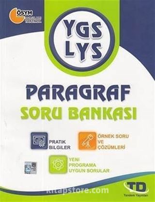 YGS-LYS Paragraf Soru Bankası