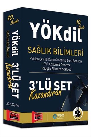 YÖKDİL Sağlık Bilimleri Kazandıran (3'lü Set)