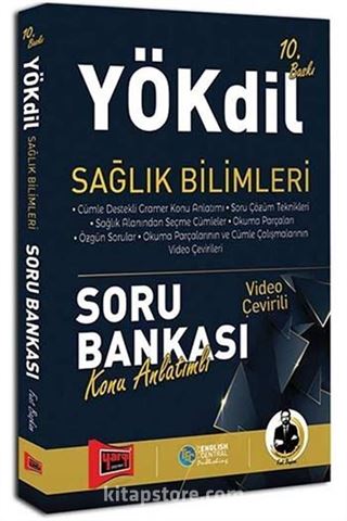 YÖKDİL Sağlık Bilimleri Konu Anlatımlı Soru Bankası