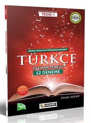 TEOG 1 Kazanım Temelli Türkçe 12 Deneme